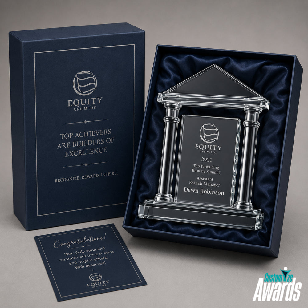 Pillar Crystal | Excellence Achievement Award