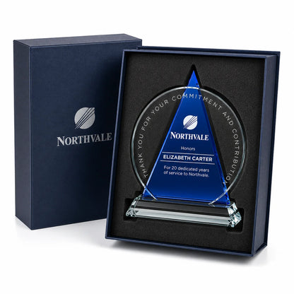 Pinnacle Optical Crystal Award | Corporate Excellence Trophy
