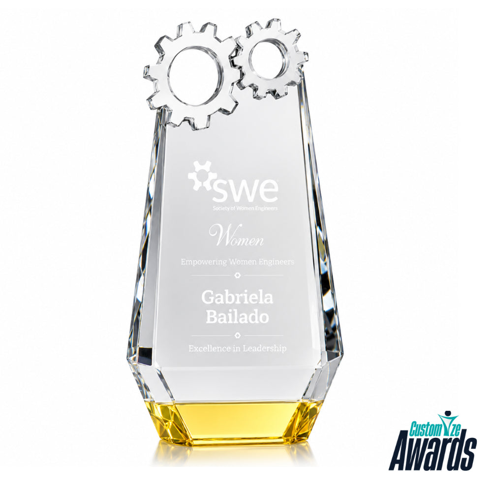 Pinnacle Gear | Engineering Leadership Crystal Award