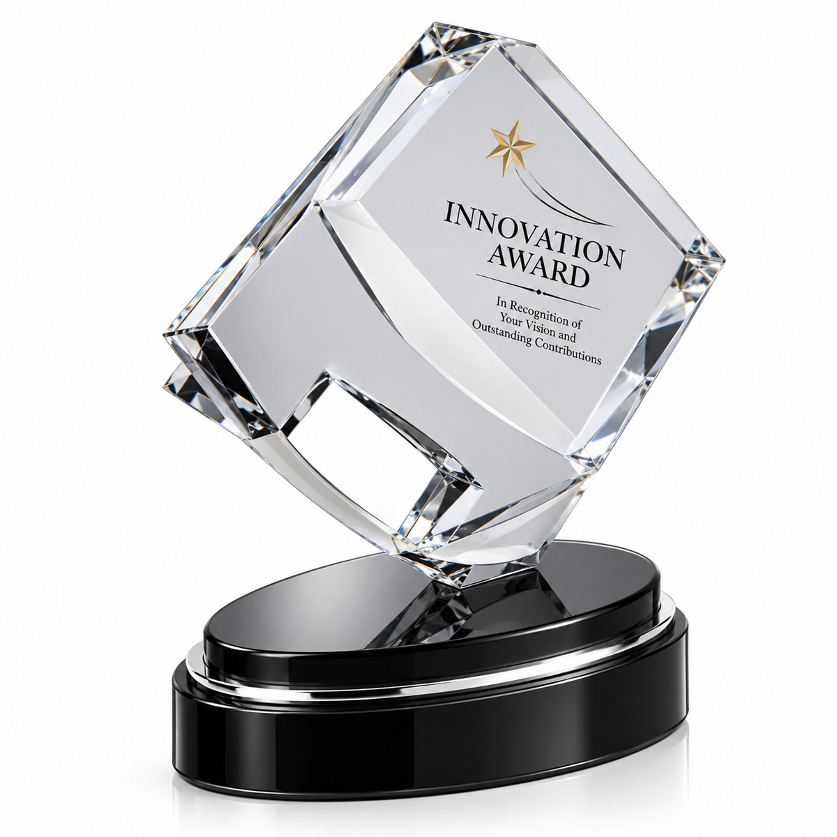 Polished Axis | Customized Crystal Appreciation Award