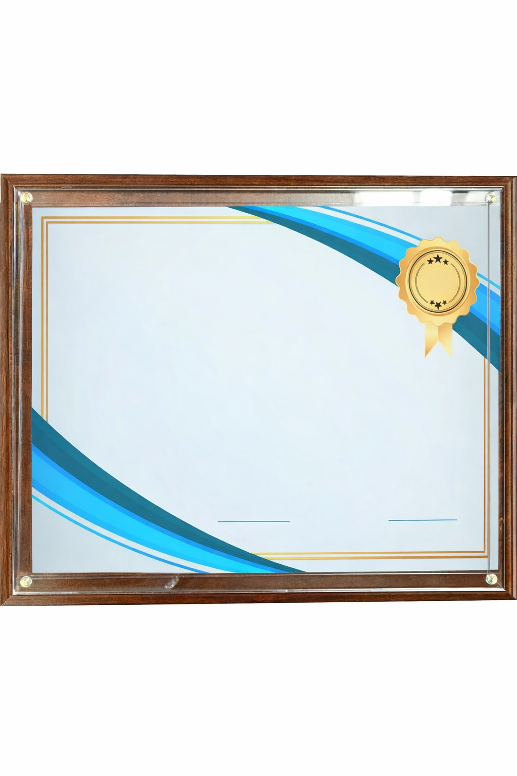Premium Certificate Plaque