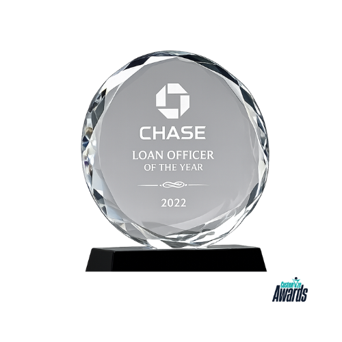 Prestige Round | Employee Excellence Award Trophy