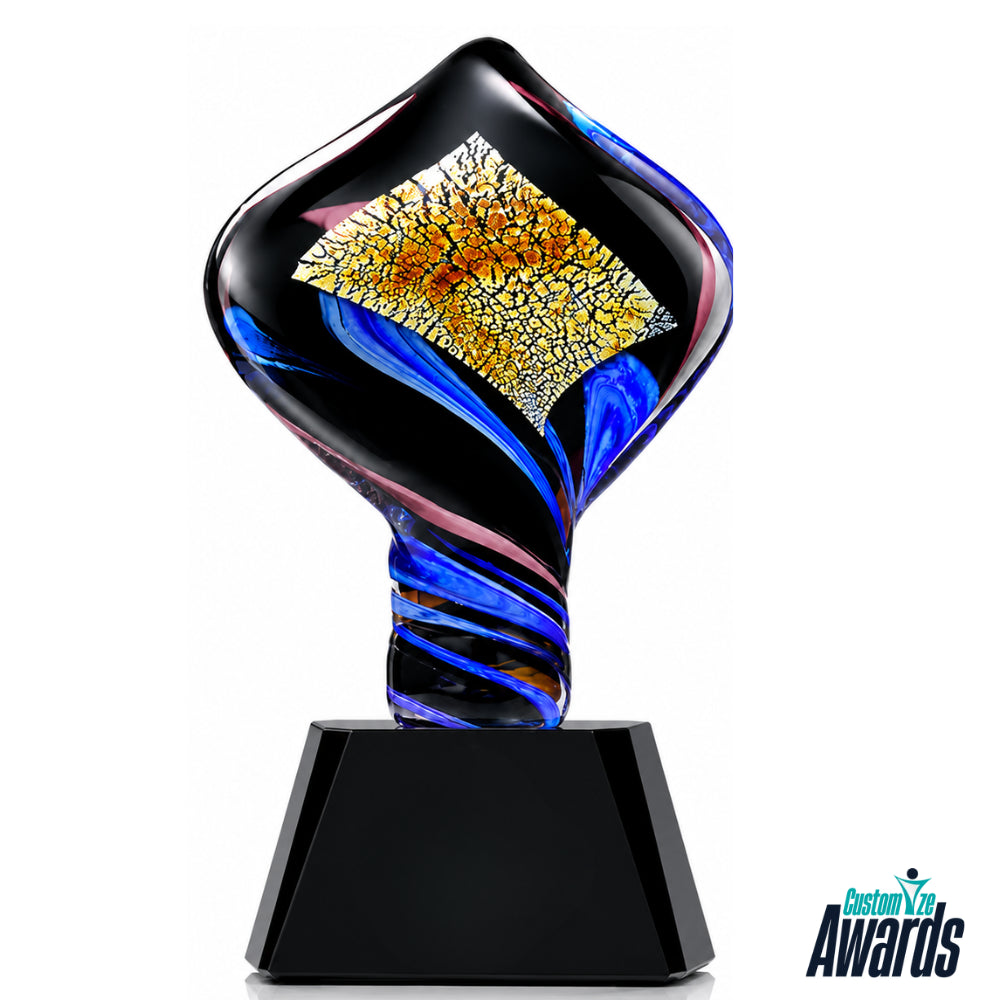 Prestige Art Glass Award without engraving 
