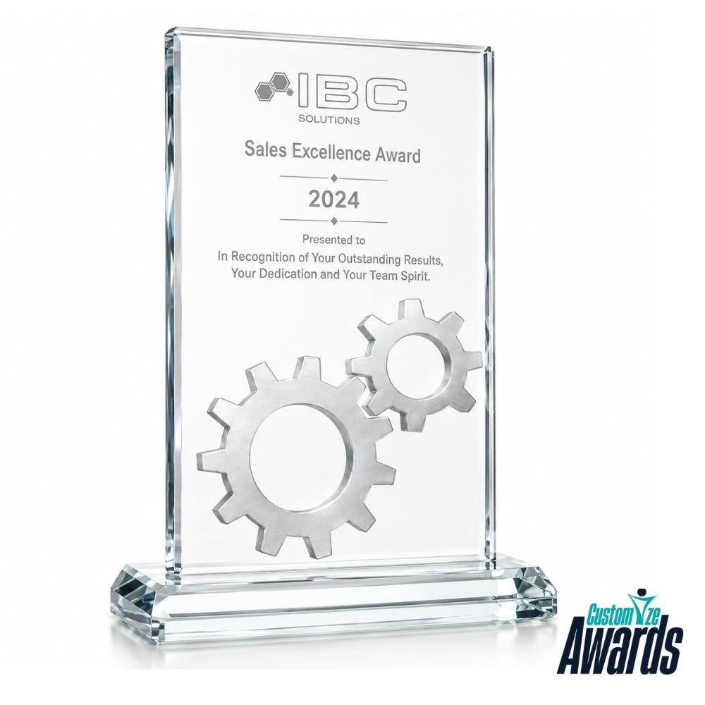 Prestige Gear | Sales Excellence Crystal Award
