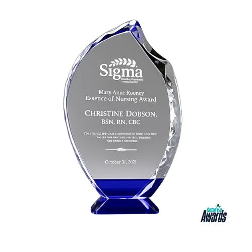 Radiant Crystal Nursing Award | Clinical Excellence Trophy