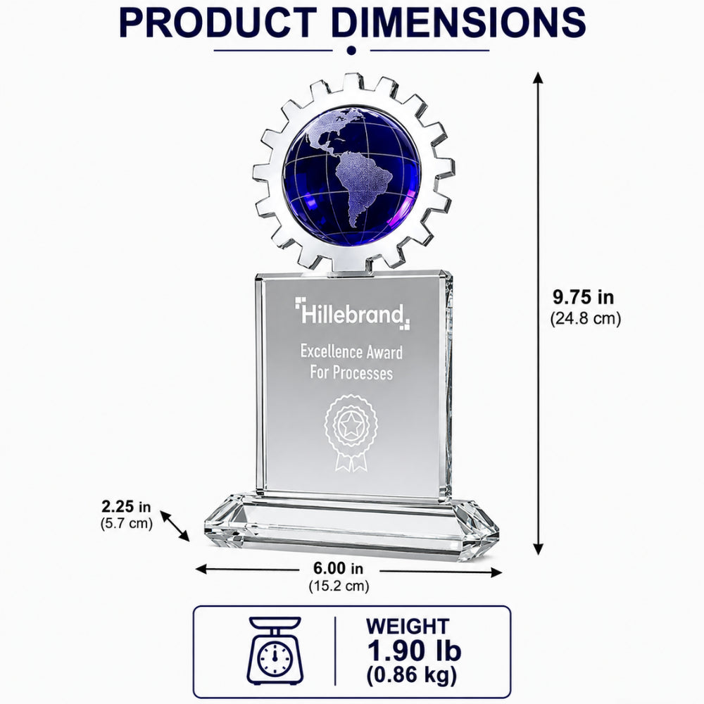 Global Gear | Engineering Excellence Crystal Award