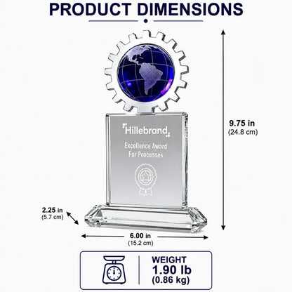 Global Gear | Engineering Excellence Crystal Award