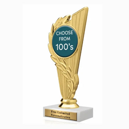 Rising Wreath Insert Trophy