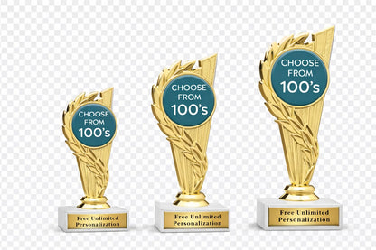 Rising Wreath Insert Trophy