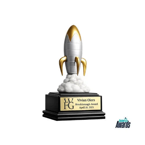 Rocket Innovation Award | Breakthrough Achievement Trophy
