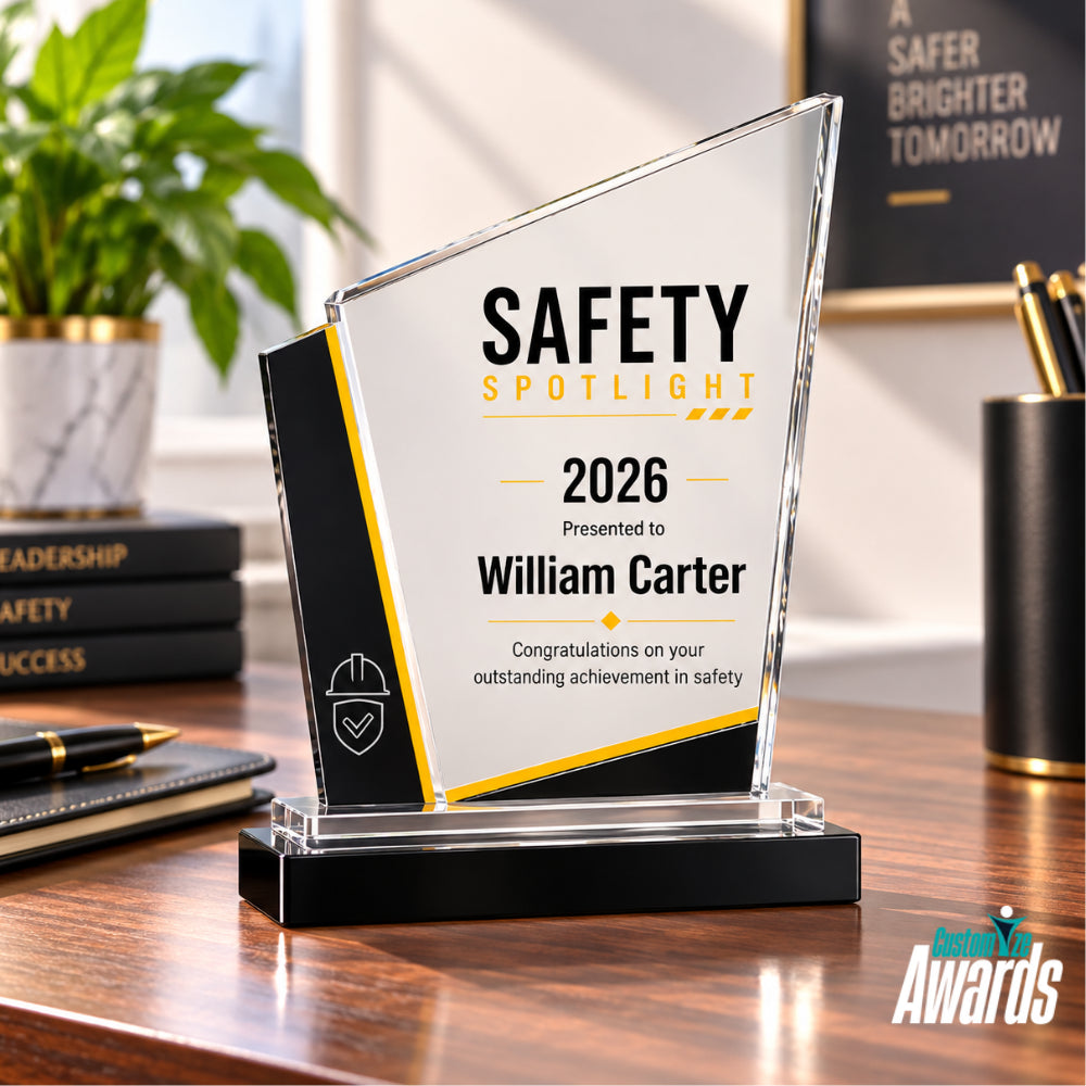 Safety Beacon  Workplace Safety Recognition Trophy  lifestyle 