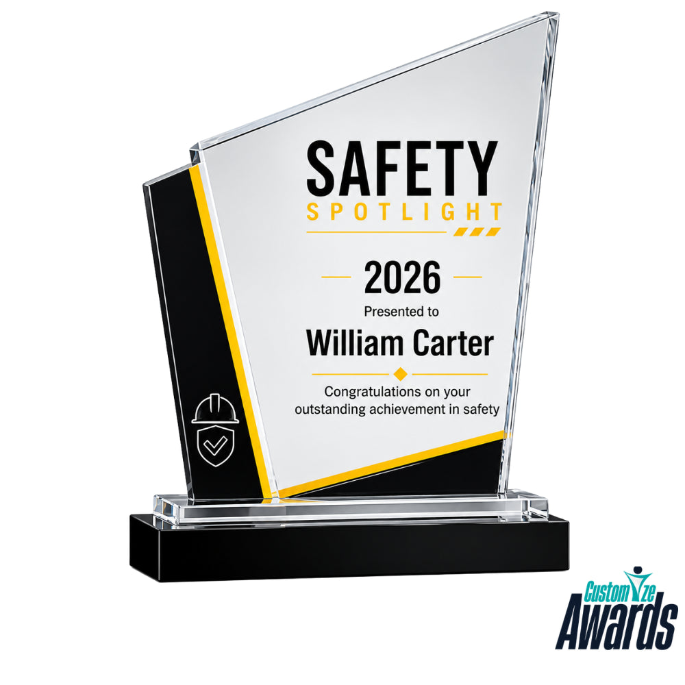 Safety Beacon  Workplace Safety Recognition Trophy main 