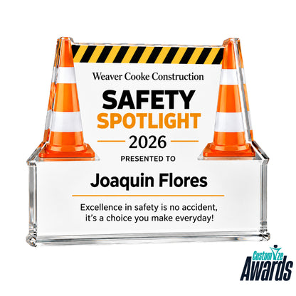 Safety Spotlight | Workplace Achievement Crystal Award