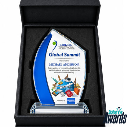 Sail Crystal | Leadership Recognition Award