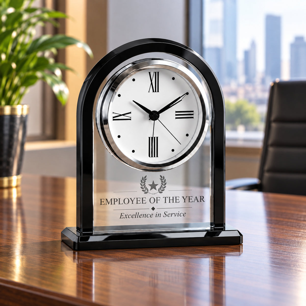 Sales Arch | Custom Top Sales Achievement Clock Award
