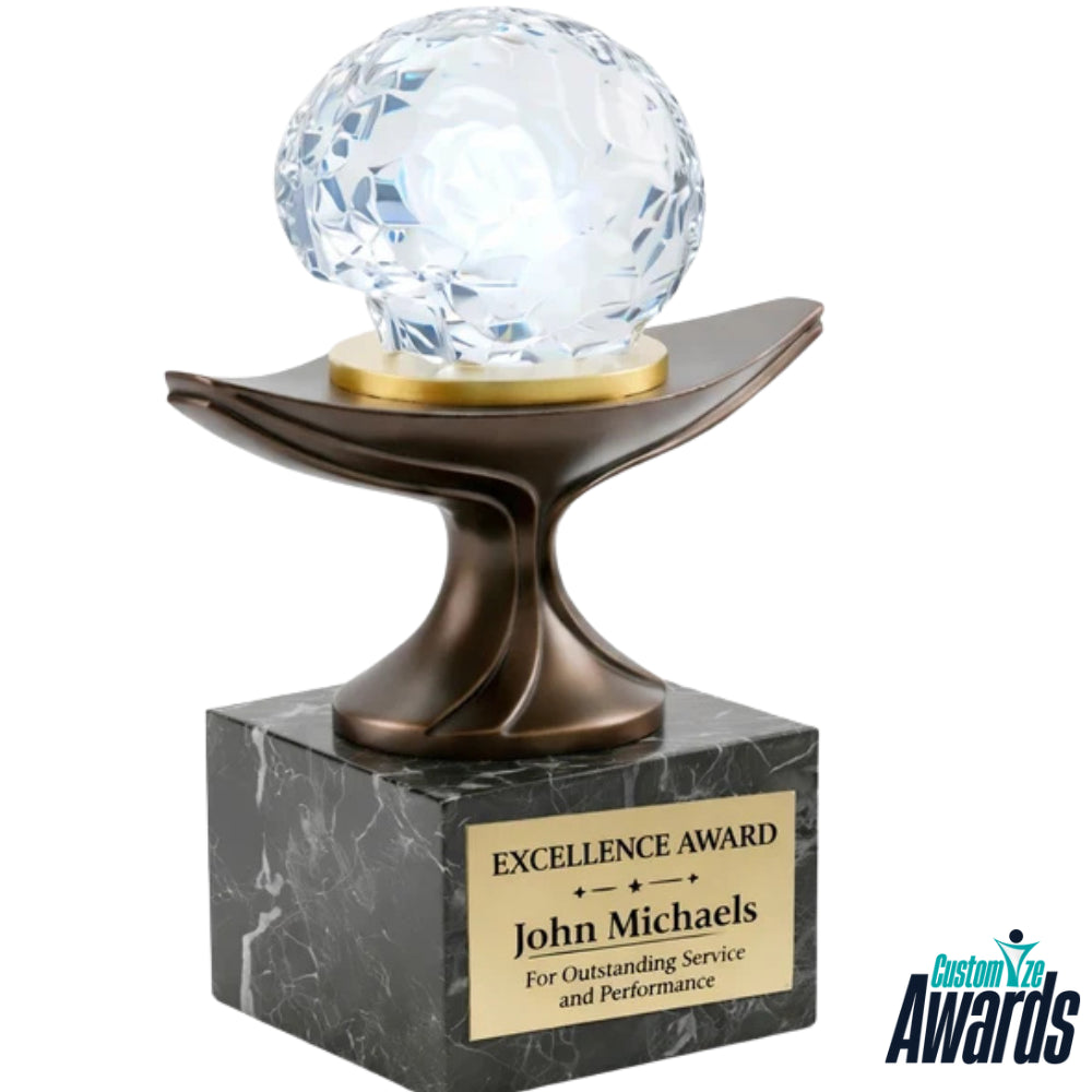 Scholastic Cornerstone | Academic Achievement Crystal Wood Award