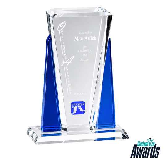 Sentinel Crystal  Crystal Awards With Custom Engraving And Logo main 
