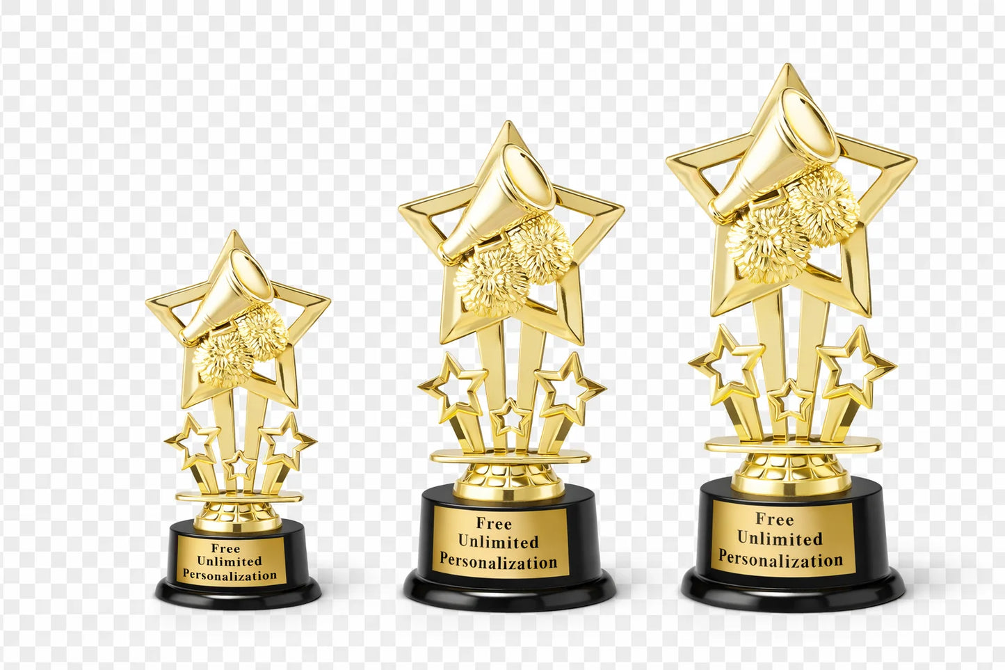 Shooting Star Cheer Trophy (Premium Edition)