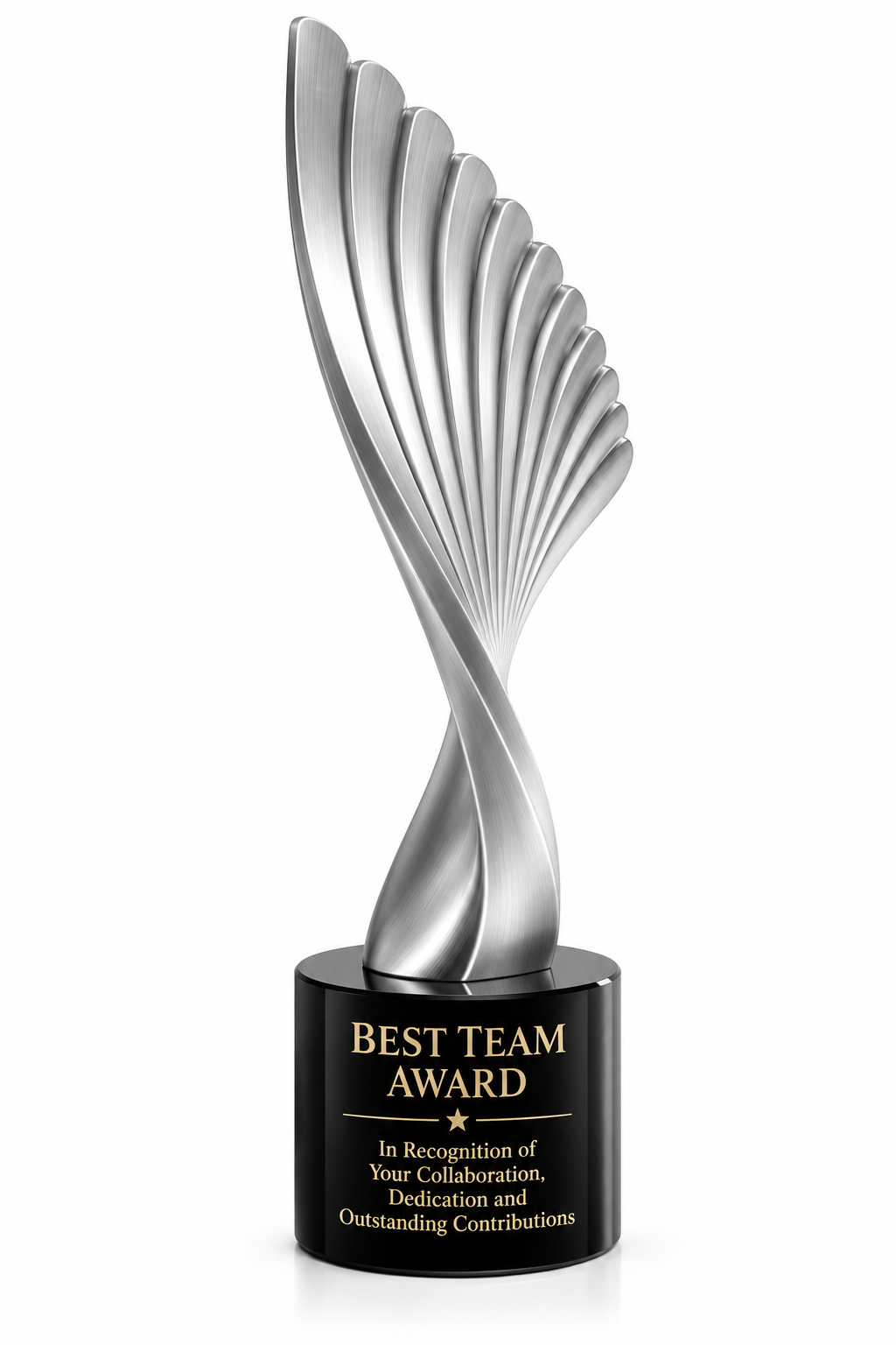 Silver Summit Drive | Customized Metal Team Award