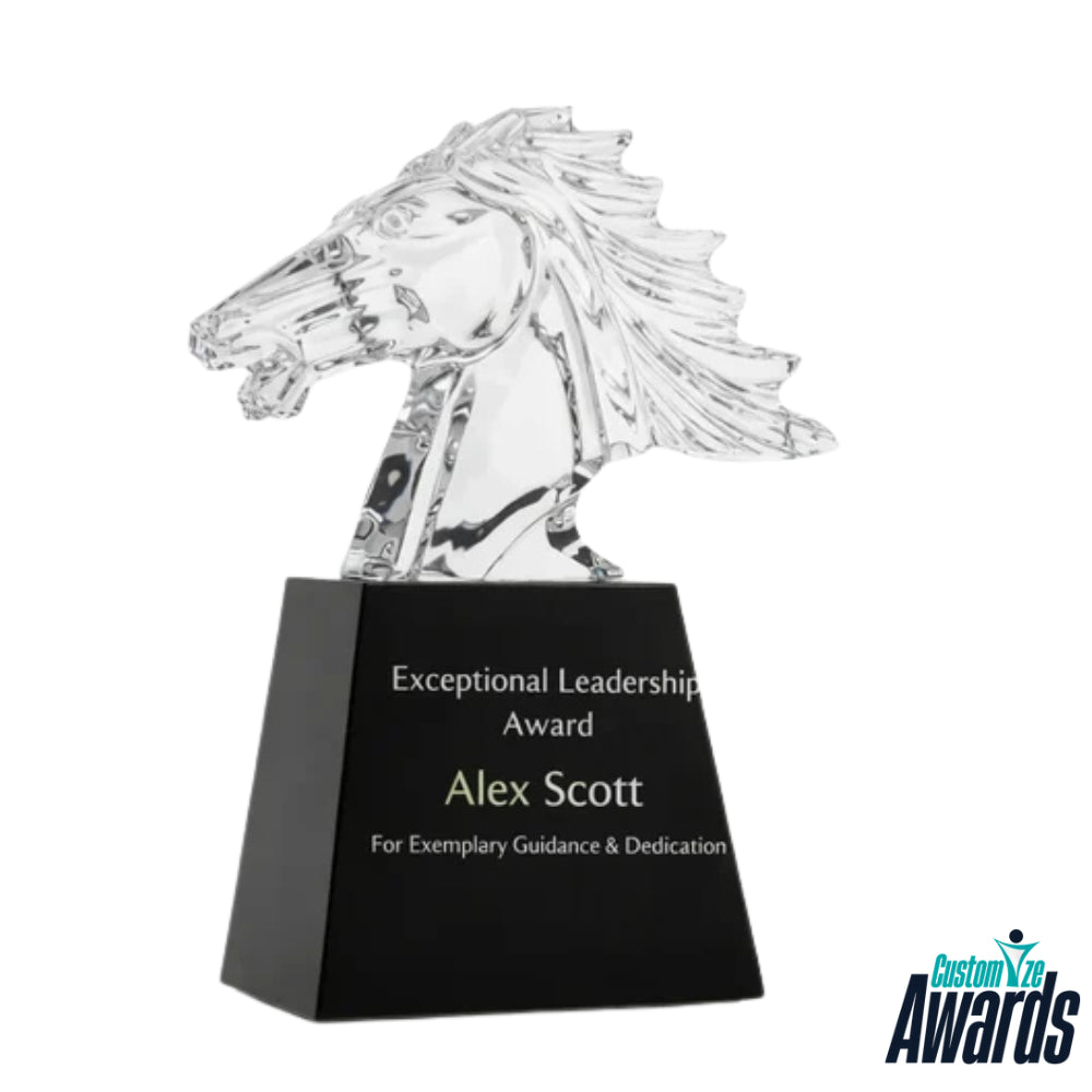 Soaring Horse | Personalized Engraved Recognition Trophy