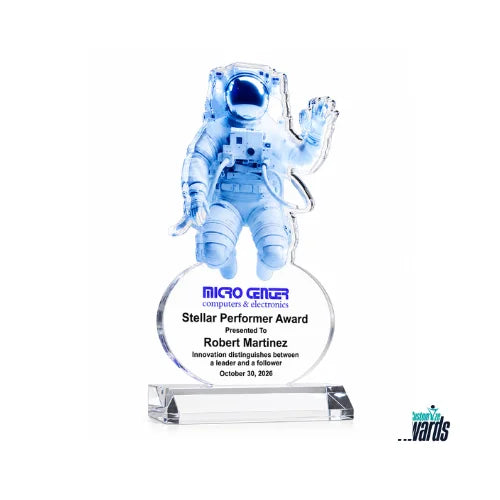 Celestial Astronaut | Global Achievement Crystal Award