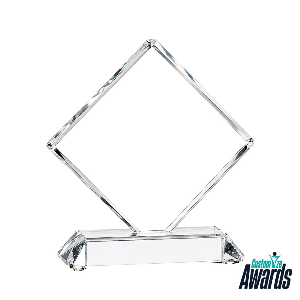 SquareCrystalAwardwithoutengraving