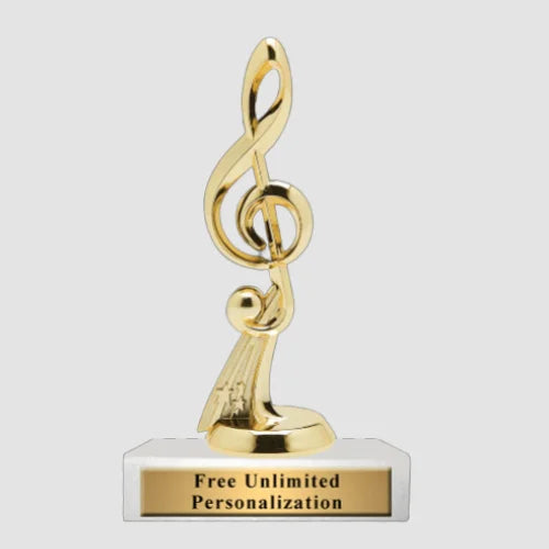 Standard Music Note Trophy