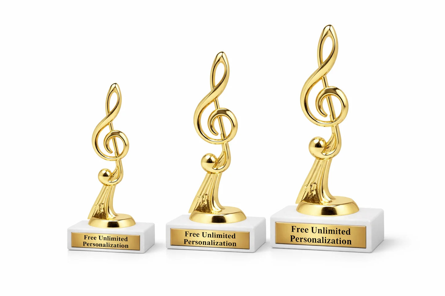 Standard Music Note Trophy