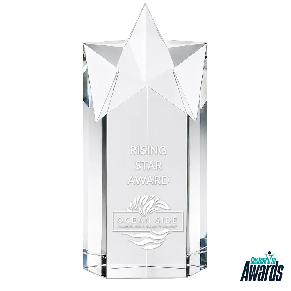 Star Crystal | Custom Engraved Recognition Award