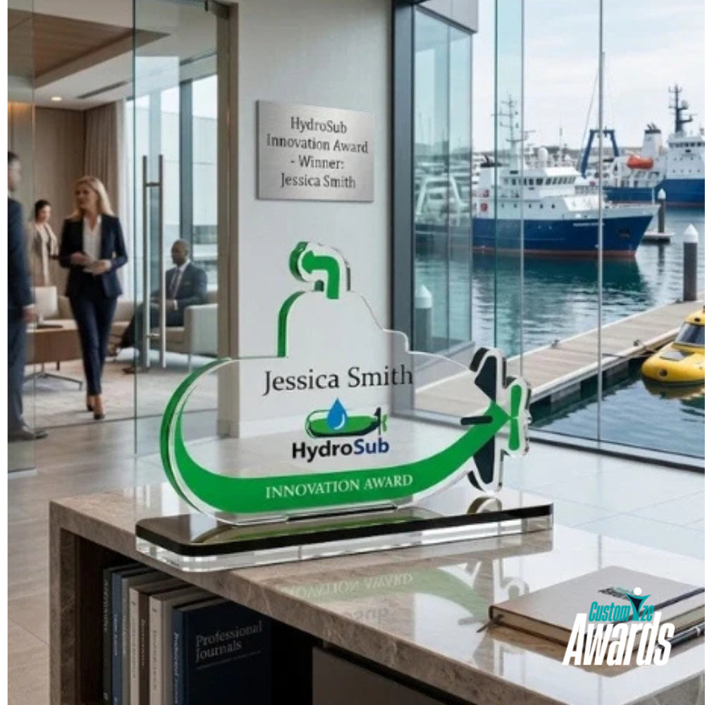 Submarine Acrylic | Innovation Excellence Trophy
