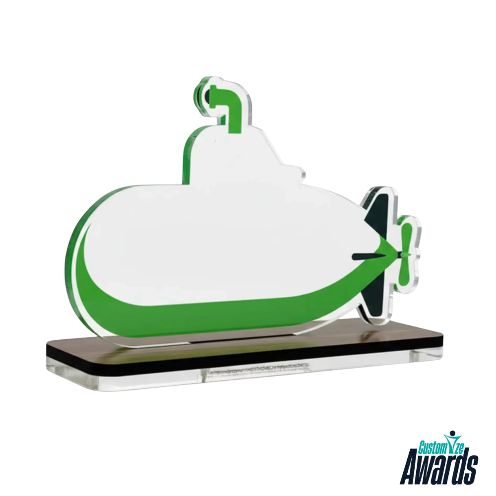 Submarine Acrylic | Innovation Excellence Trophy