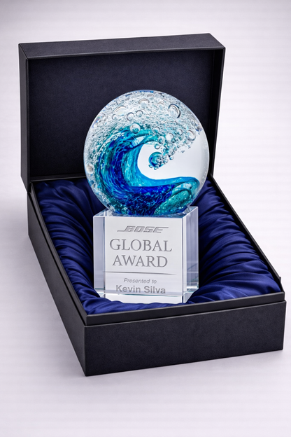 Wave Art Glass Award
