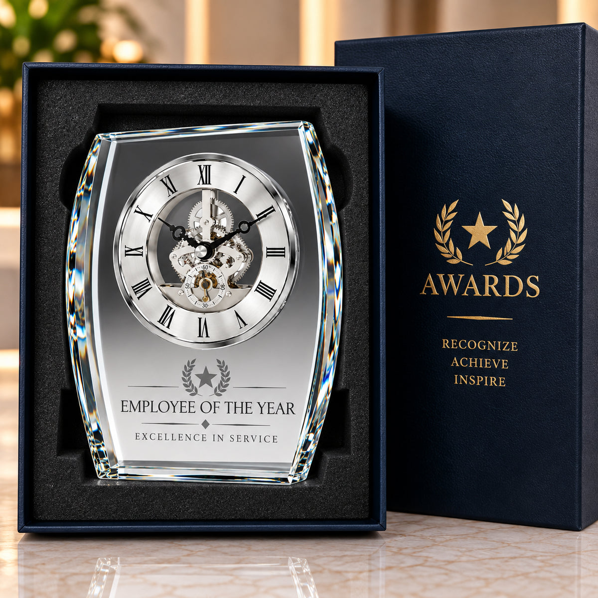 Anniversary Prestige | 40th Anniversary Crystal Clock Award