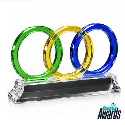 Trident Crystal | Trophée de reconnaissance gravé