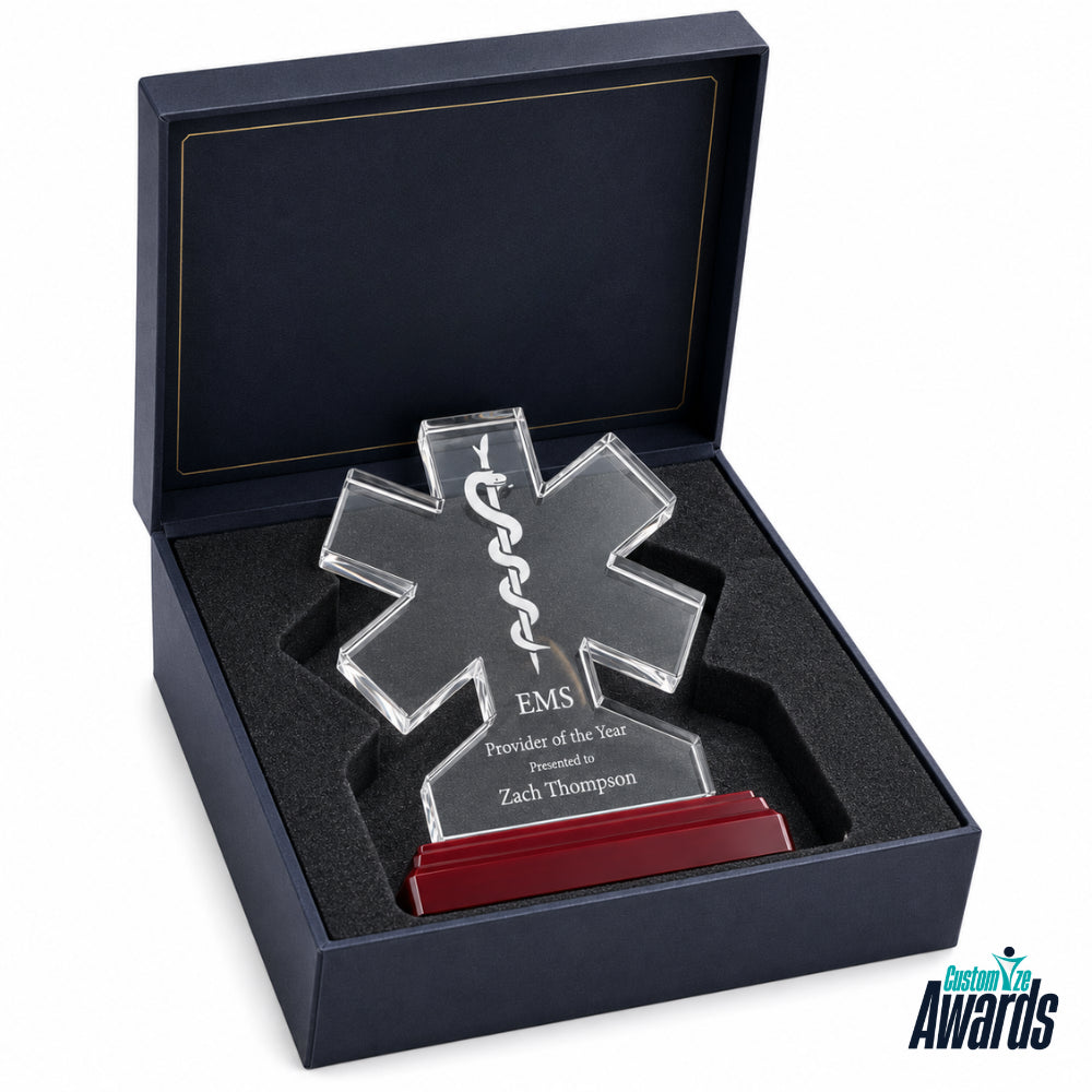 Valor Star  EMS Provider Recognition Award  pakaging 