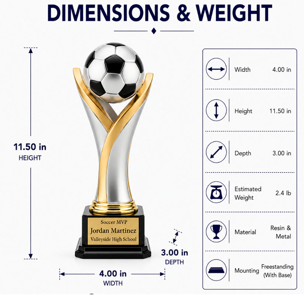 Vanguard Soccer | Custom Soccer Achievement Trophy