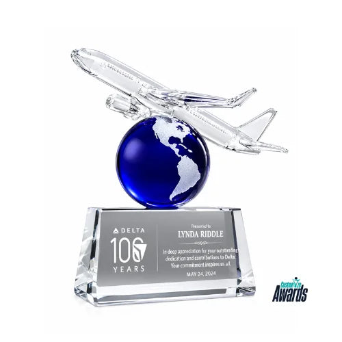 Voyager Air | Aviation Milestone Crystal Award