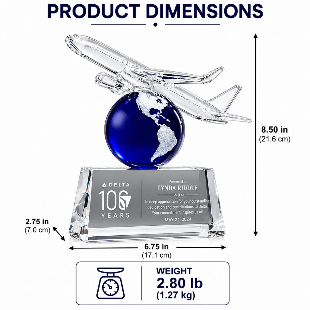 Voyager Air | Aviation Milestone Crystal Award