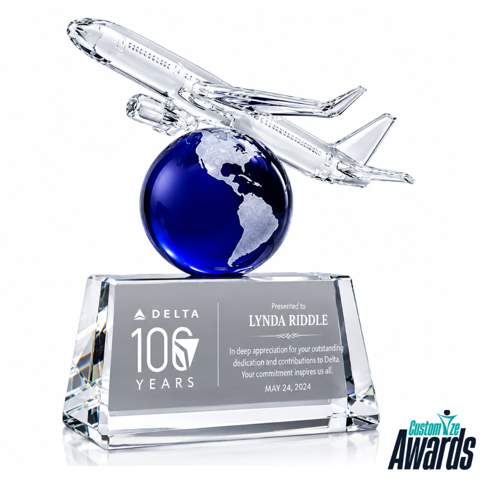 Voyager Air | Aviation Milestone Crystal Award