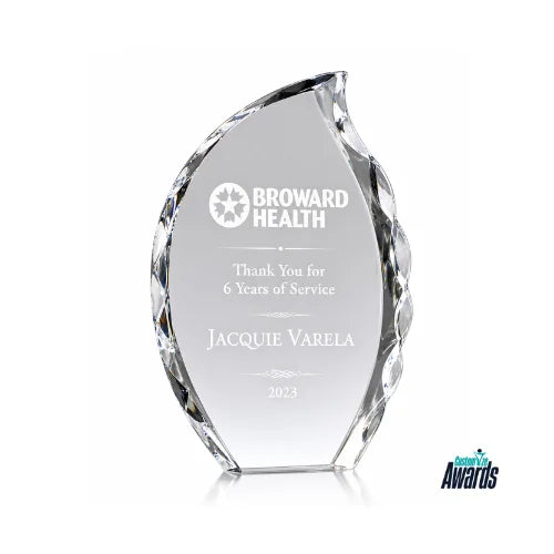 Radiance Crystal Flame Award | Years of Service Trophy