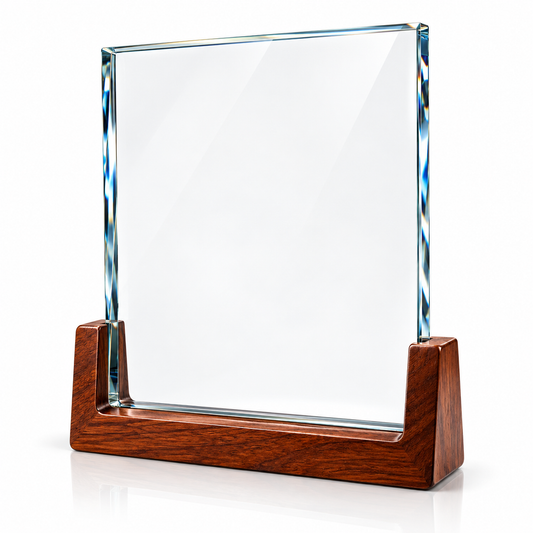 Classic Frame | Custom Glass Certificate of Achievement Award