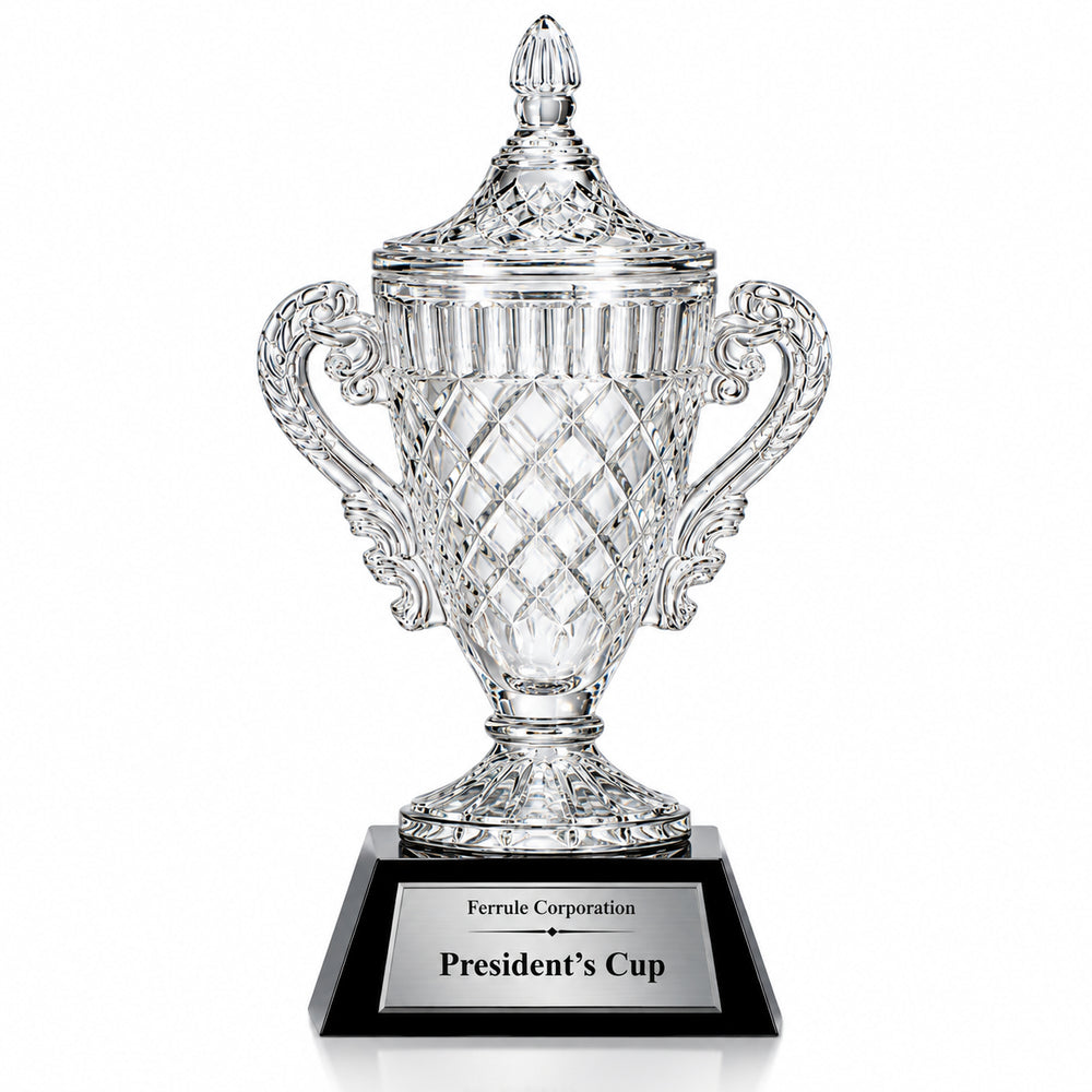 Premier Cup | Custom Engraved Executive Crystal Award