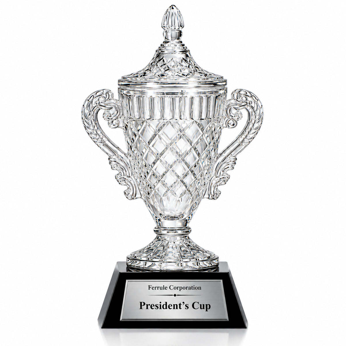Premier Cup | Custom Engraved Executive Crystal Award