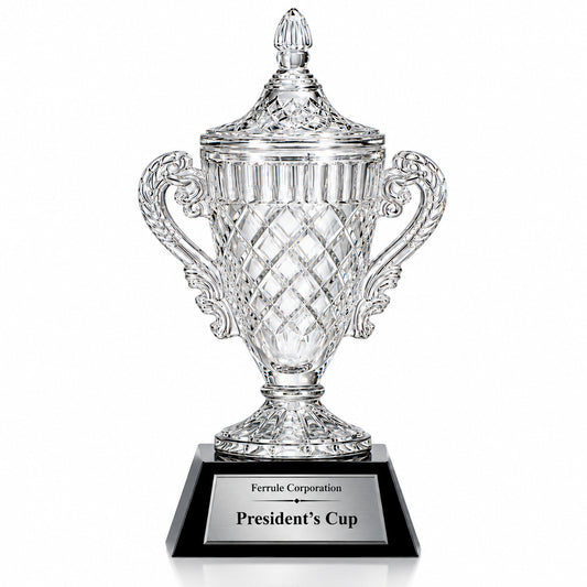 Premier Cup | Custom Engraved Executive Crystal Award