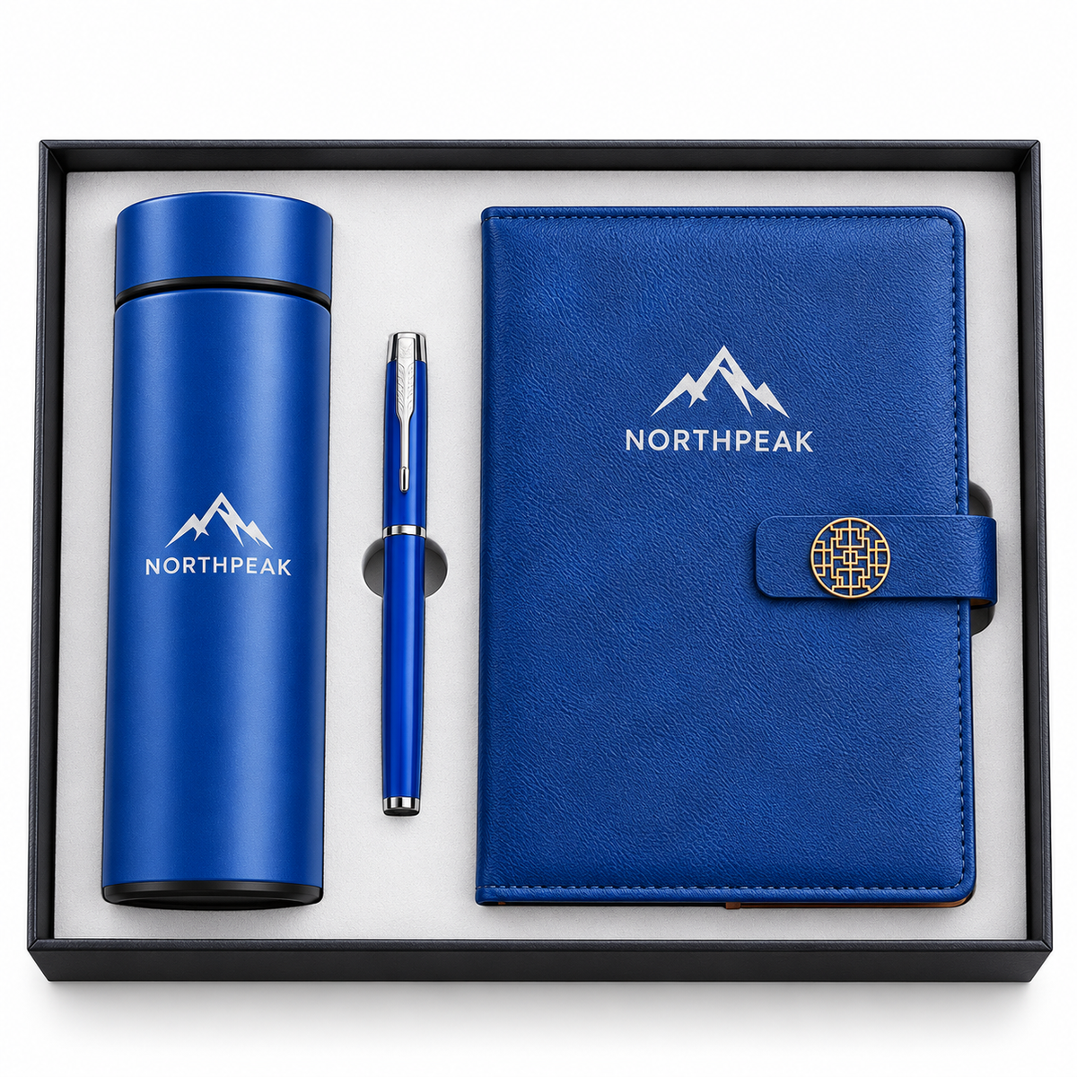 Azure Executive | Customized Blue Corporate Gift Set