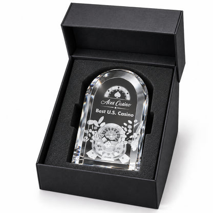 Casino Prestige | Custom Casino Recognition Crystal Award