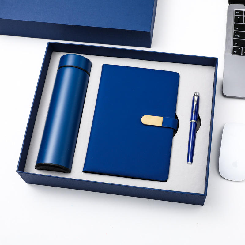 Cobalt Prestige | Customized Blue Corporate Gift Set