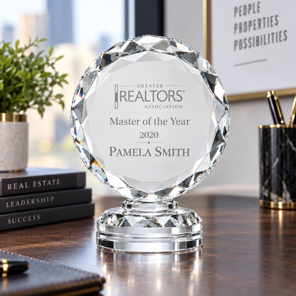 Prismatic Circle | Mentor Excellence Crystal Award