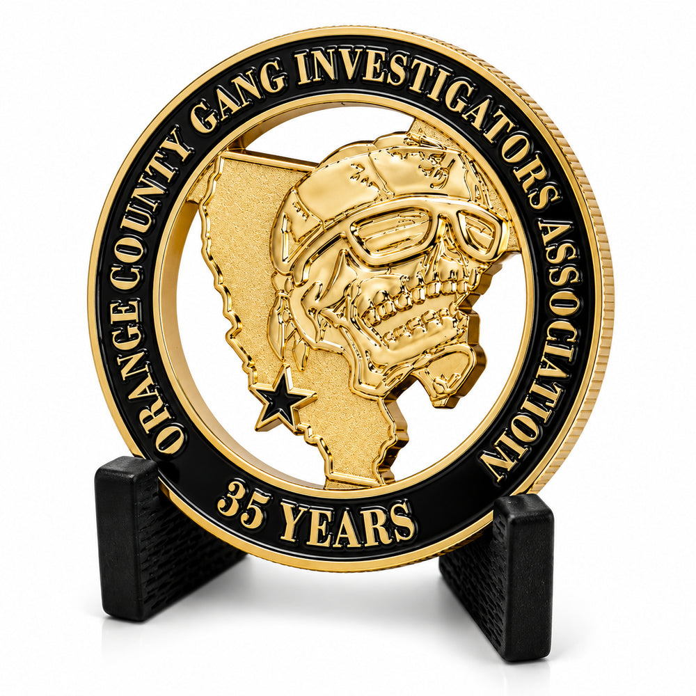 Police Coin | Personalized Police Officer Achievement Coin