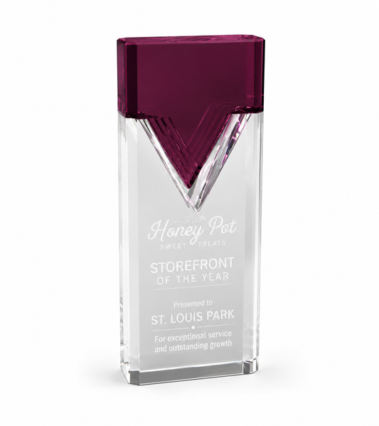 Premium Nobility Crystal Award Trophy